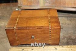 Vintage 1954 Reuge Switzerland Walnut Music Box Auberson 51 Note #941