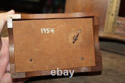 Vintage 1954 Reuge Switzerland Walnut Music Box Auberson 51 Note #941