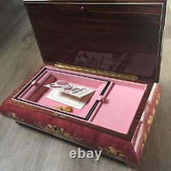 Vintage 36-note Sorrento Inlay Music Box