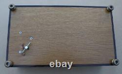 Vintage Angelo Rossoni Reuge Music Jewelry Box Somewhere Over The Rainbow Rare