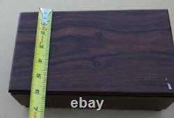 Vintage Angelo Rossoni Reuge Music Jewelry Box Somewhere Over The Rainbow Rare