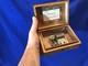 Vintage Antique Key Wind REUGE swiss cylinder music box, 2 Airs Song