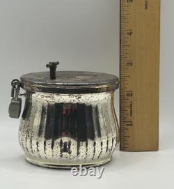 Vintage Art Deco Germany Lock Music Box Piggy Coin Drop Bank REUGE