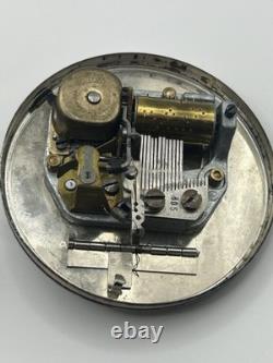 Vintage Art Deco Germany Lock Music Box Piggy Coin Drop Bank REUGE