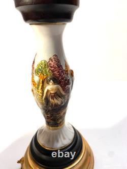 Vintage Capodimonte Reuge Pepper Mill Working Music Box, Bougie Grandmacore