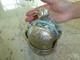 Vintage Crown Music Jewelry Box Silver Plate Music Box Thorens (Pre-Reuge)