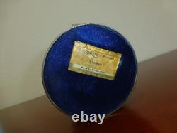 Vintage Crown Music Jewelry Box Silver Plate Music Box Thorens (Pre-Reuge)