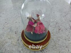 Vintage Danseur Double LV Dancers Ballerina Automaton Reuge Music Box