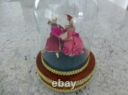 Vintage Danseur Double LV Dancers Ballerina Automaton Reuge Music Box
