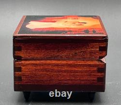 Vintage Disney Reuge Music Box Cinderella So This Is Love Wind Up Wooden Swiss