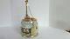 Vintage E. B. R. Capodimonte Mechanical Cigarette/ Candy/ Bin with Reuge music box