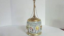 Vintage E. B. R. Capodimonte Mechanical Cigarette/ Candy/ Bin with Reuge music box