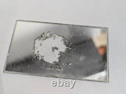 Vintage Elgin American Reuge Music Box Powder Compact Case Mirror Gold Tone