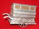 Vintage Fred Zimbalist Figural Music Box Engraved Reuge Swiss Movement Cart