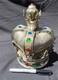 Vintage Fred Zimbalist Thorens Jeweled Music Box Jeweled Crown Hand Engraved