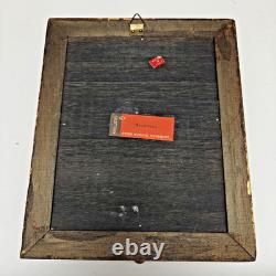 Vintage Gilt Italian Wall Pull-String Music Box withReuge Swiss Movement