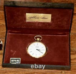 Vintage Gruen Musical Pocket Watch With Boxes by REUGE