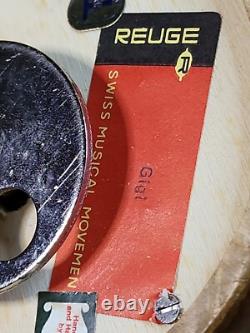 Vintage Hancrafted Anri Thorens REUGE Music Box made in Toriart Italy Dutch GIGI