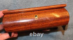Vintage Handmade Wooden Trinket Jewelry Music Box Italy