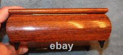 Vintage Handmade Wooden Trinket Jewelry Music Box Italy