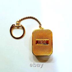 Vintage IBM Miniature Reuge Ste-Croix Music Box Key Fob Collectible