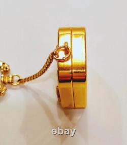 Vintage IBM Miniature Reuge Ste-Croix Music Box Key Fob Collectible