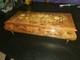 Vintage Italian Inlaid Wood Sorrento Music Box Reuge Switzerland Working