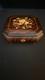 Vintage Italian Marquetry Musical Inlay Reuge Musical Jewelry Box Swiss Movement