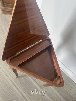 Vintage Italian Sorrento-style triangular music box
