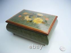 Vintage Italy REUGE Swiss Musical Music Box Love is A Many Splendored Thing