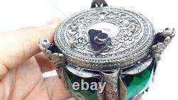 Vintage JEWELLED Ornate Music Trinket Ring Box. W. Germany