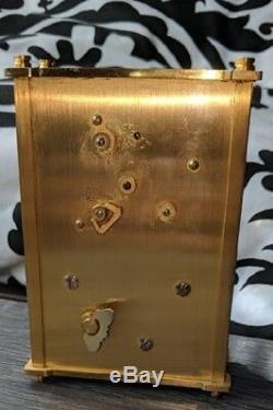 Vintage Jaeger LeCoultre Reuge Asian Clock Alarm Music Box Swiss #2173