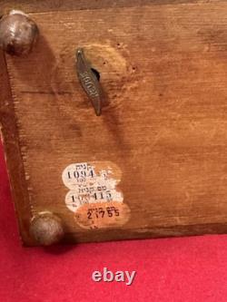 Vintage Judaica Music Box Reuge Swiss Wailing Wall Jerusalem Made In Israel