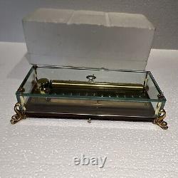 Vintage Key Wind swiss REUGE MUSIC cylinder music box, 3 Airs, Song, 5263