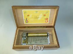 Vintage Lador Pre Reuge Swiss Music Box Tabatiere Play 4 Songs (watch The Video)