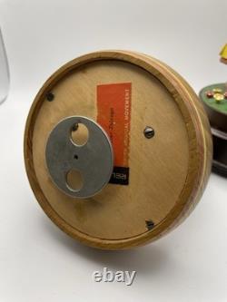 Vintage Lot Of 3 Rare Reuge Rotating Music Boxes Working Excellent Conditions