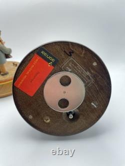 Vintage Lot Of 3 Rare Reuge Rotating Music Boxes Working Excellent Conditions