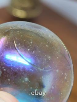 Vintage Marble Kaleidoscope Reuge Somewhere Over The Rainbow Music Box Swiss