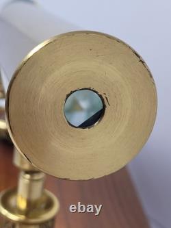 Vintage Marble Kaleidoscope Reuge Somewhere Over The Rainbow Music Box Swiss