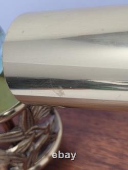 Vintage Marble Kaleidoscope Reuge Somewhere Over The Rainbow Music Box Swiss