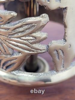 Vintage Marble Kaleidoscope Reuge Somewhere Over The Rainbow Music Box Swiss