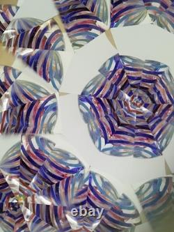 Vintage Marble Kaleidoscope Reuge Somewhere Over The Rainbow Music Box Swiss