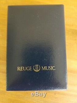 Vintage Miniature Reuge Music Box, Musical Pocket Watch