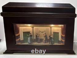 Vintage Mr. Christmas Animated Holiday Symphonium Music Box 16 Discs WORKING