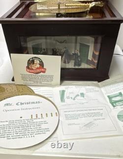 Vintage Mr. Christmas Animated Holiday Symphonium Music Box 16 Discs WORKING