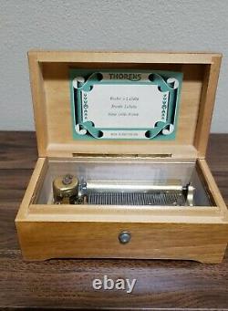 Vintage (Pre Reuge)Thorens 3/50 (52) Music Box, Great Condition! (see video)
