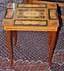 Vintage'RARE' Italian Satinwood Inlaid Marquetry REUGE Music Box Side Table