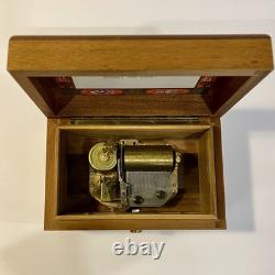 Vintage REUGE 2/36 Swiss Music Box Mozart Serenade (Allegro) & Menuet Don Juan