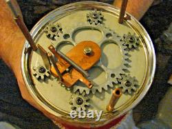 Vintage REUGE Capodimonte ITALY Music Carousel Cigarette Lipstick Holder WORKS