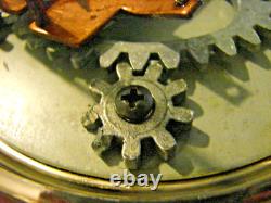 Vintage REUGE Capodimonte ITALY Music Carousel Cigarette Lipstick Holder WORKS